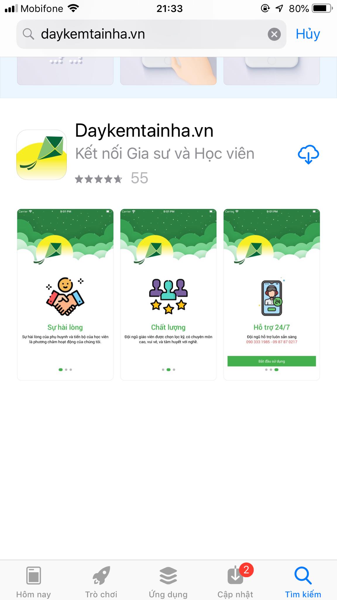 App Daykemtainha.vn Văn lớp 12