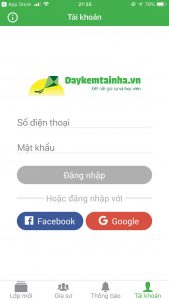 App Daykemtainha.vn Văn lớp 12