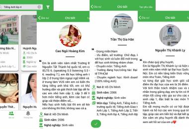 Gia sư tiếng Anh lớp 4 tại gia