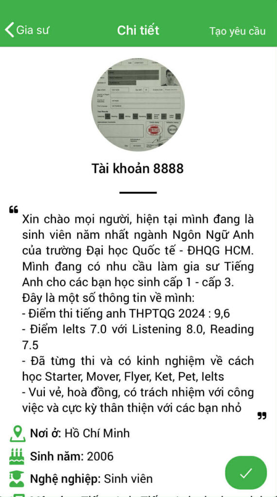 Tiếng Anh 5