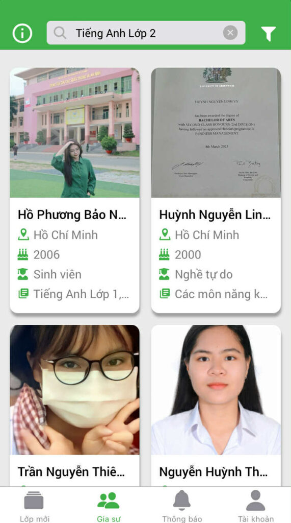 Tiếng Anh lớp 2
