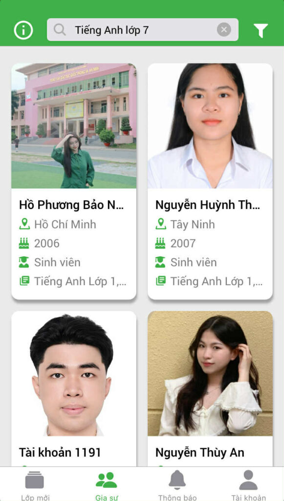 Tiếng Anh lớp 7