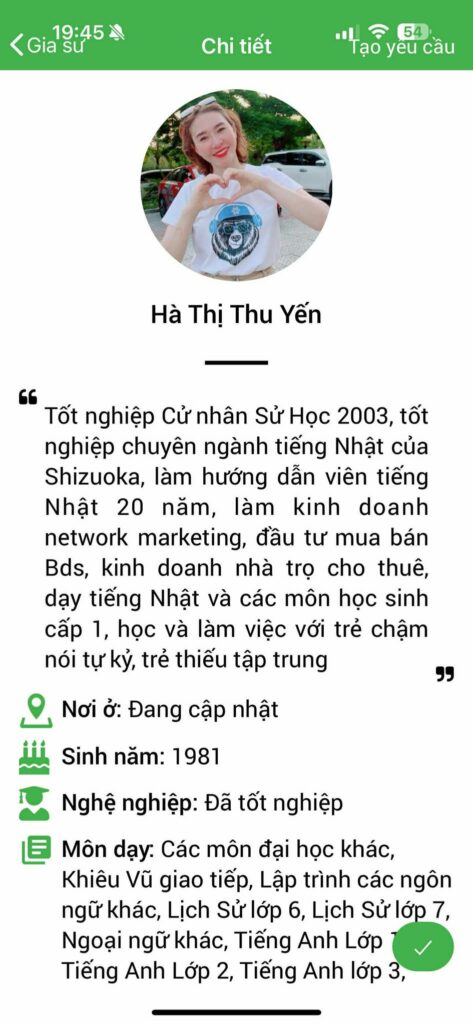 Gia sư tiếng Nhật 27
