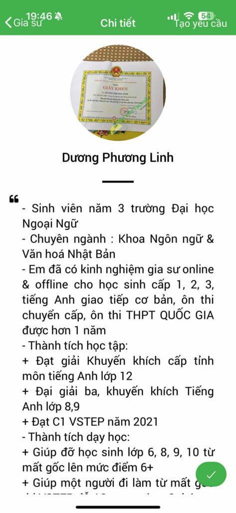Gia sư tiếng Nhật 30
