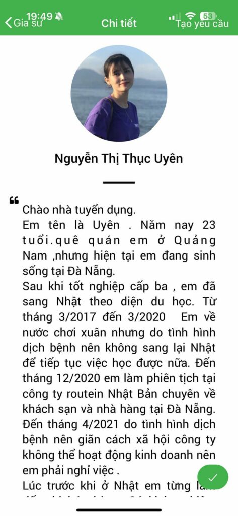 Gia sư tiếng Nhật 40