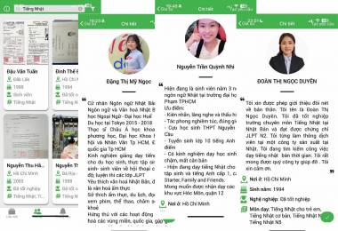Giáo viên dạy tiếng Nhật tại nhà